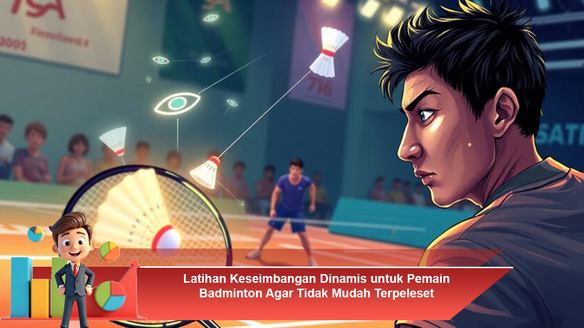 Cara Melatih Fokus dan Konsentrasi Mata Pemain Badminton Selama Pertandingan Intens