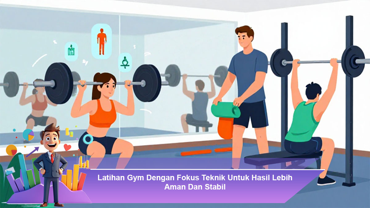 Latihan-Gym-Dengan-Fokus-Teknik-Untuk-Hasil-Lebih-Aman-Dan-Stabil