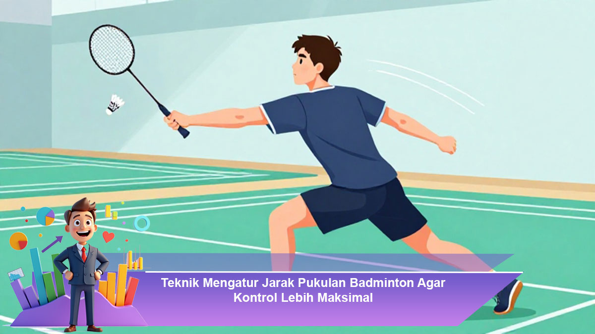Teknik-Mengatur-Jarak-Pukulan-Badminton-Agar-Kontrol-Lebih-Maksimal