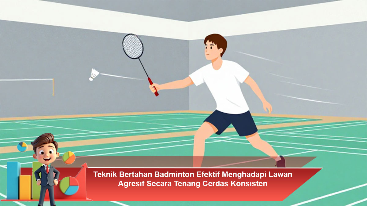Teknik-Bertahan-Badminton-Efektif-Menghadapi-Lawan-Agresif-Secara-Tenang-Cerdas-Konsisten