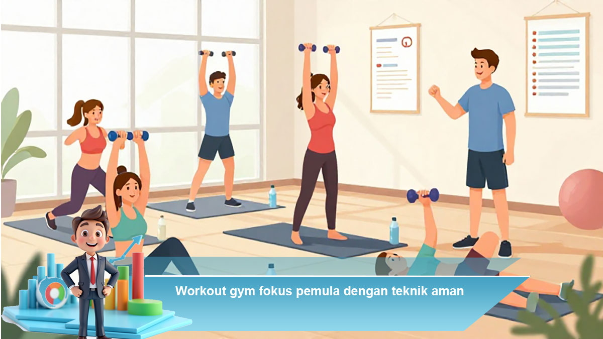 Workout-gym-fokus-pemula-dengan-teknik-aman