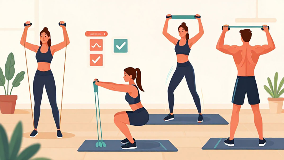 Cara-Menggunakan-Resistance-Band-Sebagai-Variasi-Latihan-Beban-Di-Rumah-Maupun-Gym