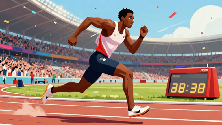 Update-Berita-Olahraga-Atletik-Pecah-Rekor-Dunia-di-Nomor-Lari-100-Meter