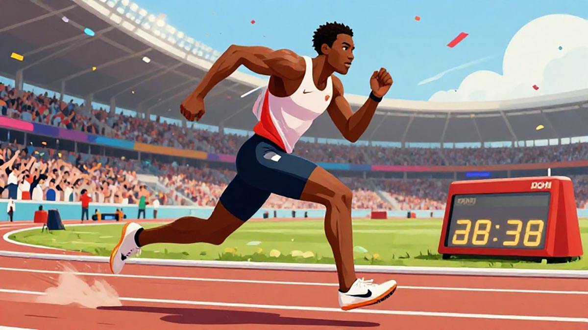 Update-Berita-Olahraga-Atletik-Pecah-Rekor-Dunia-di-Nomor-Lari-100-Meter