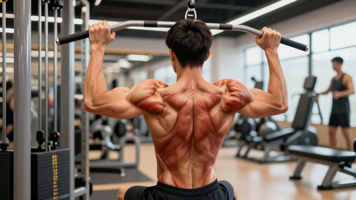Cara-Melakukan-Gerakan-Lat-Pulldown-agar-Terasa-di-Otot-Punggung