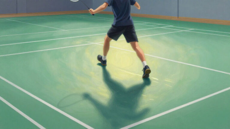 Latihan-Shadow-Badminton-Tanpa-Shuttlecock-Untuk-Memperbaiki-Gerakan-Kaki-Dan-Tangan